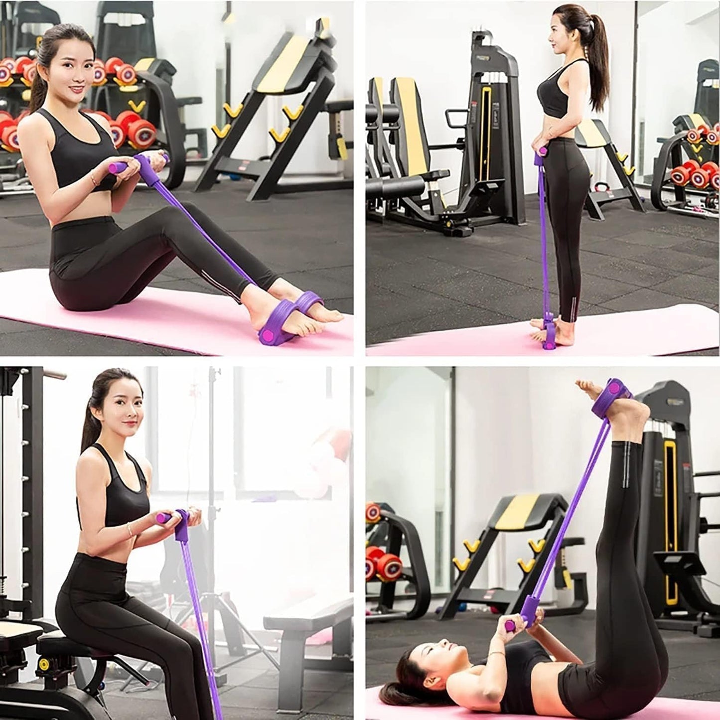 Yoga Pedal Puller Resistance Band Fitness Equipments