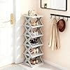 6 Tier Collapsible Shoe Rack [Multicolour]