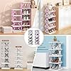 6 Tier Collapsible Shoe Rack [Multicolour]