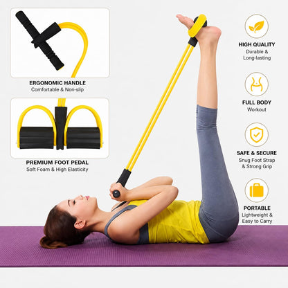 Yoga Pedal Puller Resistance Band Fitness Equipments