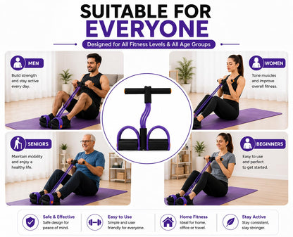 Yoga Pedal Puller Resistance Band Fitness Equipments