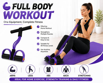 Yoga Pedal Puller Resistance Band Fitness Equipments